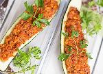 Grillowana cukinia z serkiem topionym Grillowana cukinia z serkiem topionym